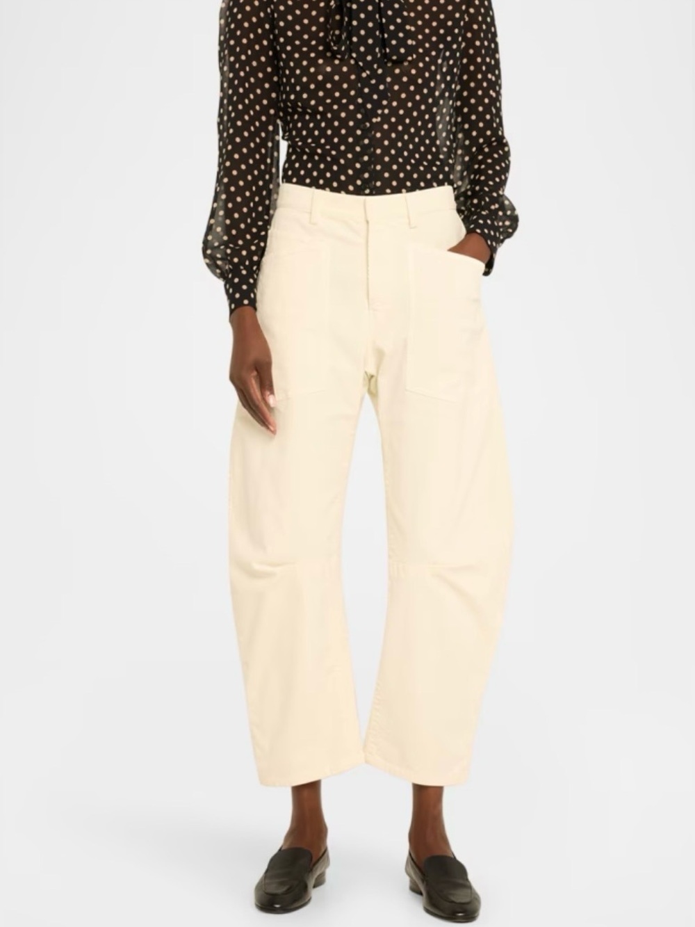 Nili Lotan Shon Pants in Stone
